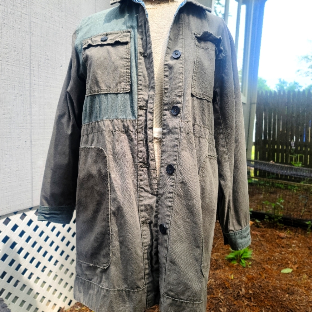 Free people trench coat